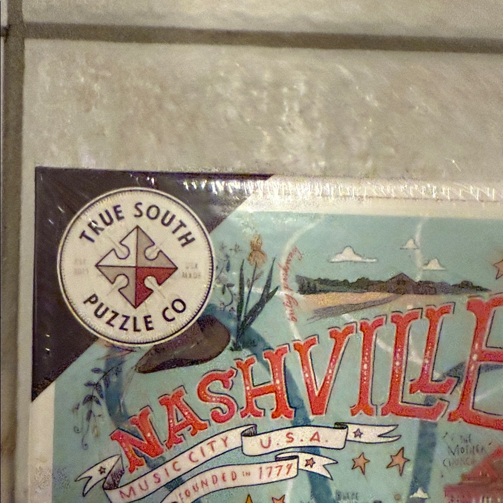True South Nashville 500 Puzzle 24x18 Sealed Box - Picture 2 of 5